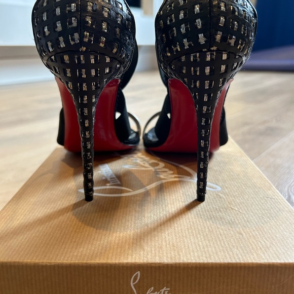 Christian Louboutin Strappy Heels - Picture 3 of 5
